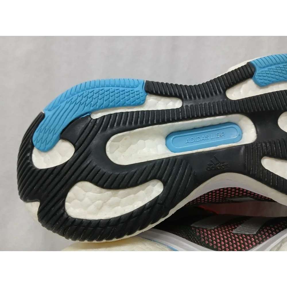 Adidas Men's Solar Glide 5 Running Shoes H01162 Carbon Silver Metallic‎ Sz 8.5
